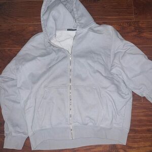 brandy melville light blue christy hoodie